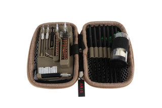 Real Avid Gun Boss AR15 Cleaning Kit comes in a compact pouch